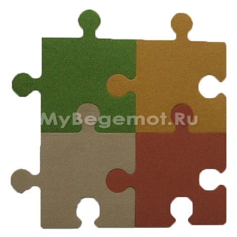 Детский мягкий пол с ковролином MJC-30075
