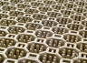 Модульное грязезащитное ПВХ покрытие OPTIMA DUOS 250x250x16мм, бирюзовое.