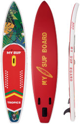 Надувная SUP доска сапборд MY SUP 12.6 Tropics
