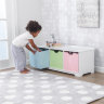 Скамья с выдвижными ящиками KidKraft, пастель
