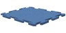 Резиновая плитка на пазлах RUBBLEX PUZZLE 1000х1000х15 мм, синяя