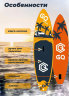 Надувная сап доска SUP GQ Coco 11'0 335х81х15