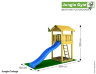 Детский игровой городок Jungle Gym Cottage