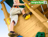 Детский игровой городок Jungle Gym Villa + Swing Module Xtra