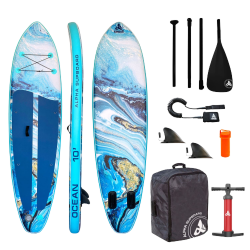 ДОСКА ДЛЯ SUP-СЕРФИНГА 305x81x15 OCEAN COMPACT