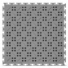 Модульное дренажное напольное ПВХ покрытие CANAL, RAL 7037, серый.