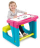 Детская парта с двухсторонней доской для рисования Smoby 420102