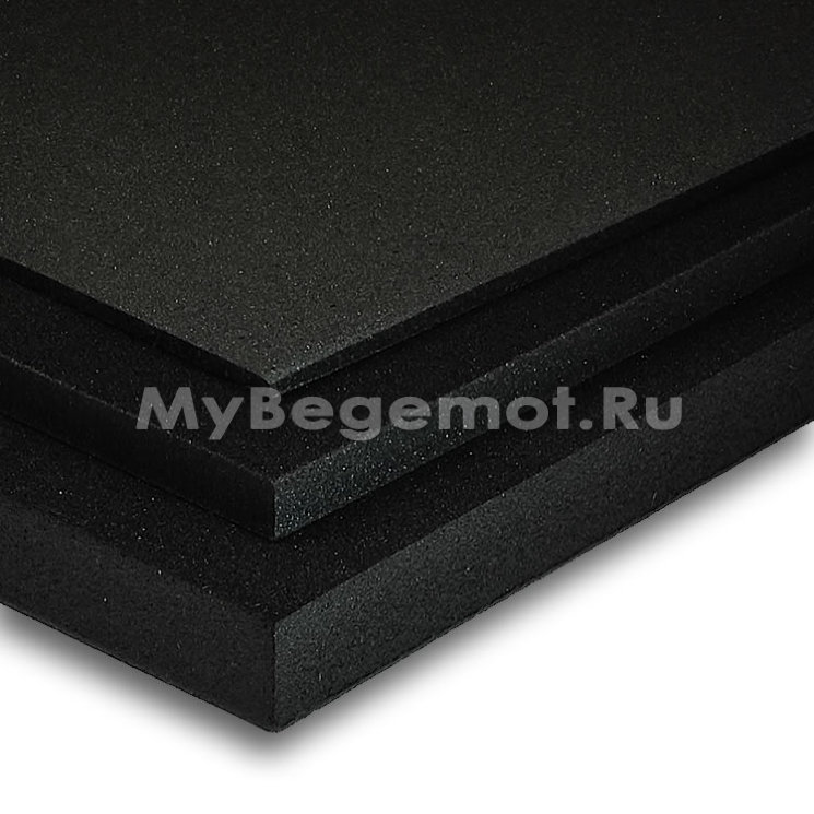 ЭВА листовой 5 мм, 55PS, лист 2150х1150 мм, черный