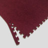Детский мягкий пол с ковролином NEEU 60x60 см, красный 05